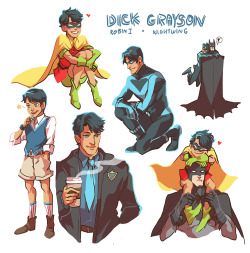 sonialiao:Really wanted to draw little Dick Grayson after too