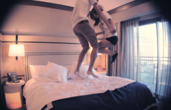 dom-wolf:  In a DD/lg relationship, jumping on the bed is not