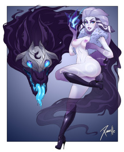 xinaelle: Sweet Kindred. The Eternal Hunters :3   Commission