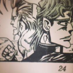 obfire:  I was re-reading jjba when noticing something literally