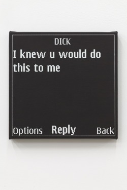 harrypotterartgallery:  OUT OF THE BLUE Untitled Text Msg. (Dick)Adam