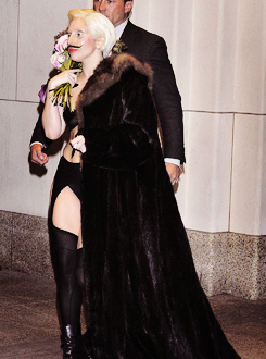 ladyxgaga:  Gaga arriving back at her hotel in Germany a few