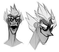 dustydemon:Drawing weird, stylized pictures of Junkrat’s face