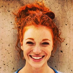 I really like her big smile. The fact that she’s a #ginger