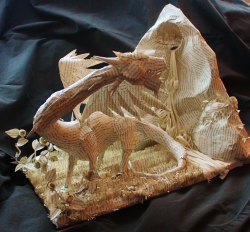 section1rules:  culturenlifestyle:  Whimsical 3D Book Sculptures