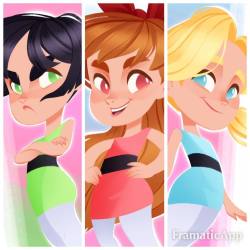 Sugar Spice and Everything Nice! PowerPuff girls Print for the