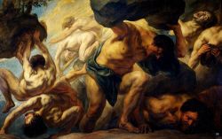 The Fall of the Giants.  17th.century. Jacob Jordaens. Flemish