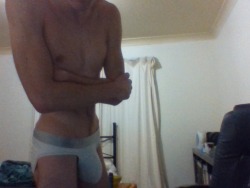 ccairo:  my dick is way too unsupported in this underwear to