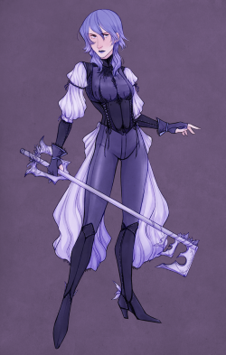 benveydraws:  a slightly different outfit for aqua!!