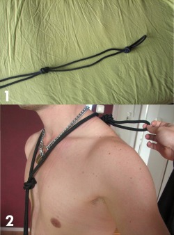 boytrained:  gayboykink:  the-kinky-bf:  Rope tutorial #1:For