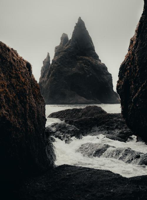 amazinglybeautifulphotography:Black Sand Beach Iceland, this