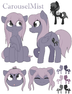 littlemisscarousel:  Reference Sheet for Carousel Mist.Carousel