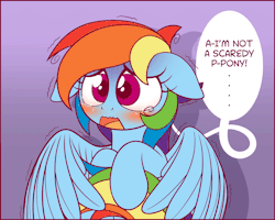 symbianl:  You can be sometimes =3=, you scaredy pony. 