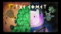 The Comet - title carddesigned by Jesse Moynihanpainted by Joy