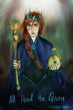 ask-me-princess-anna:  stirringwind:   the Queen is dead. long