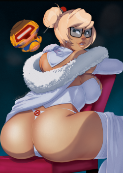 tovio-rogers:  #overwatch’s #mei as #xmen’s #emmafrost. And