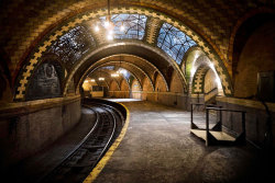 City Hall abandoned subway station, New-York