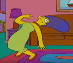 bellanochesofficial:  not miss marge about to snap her spine