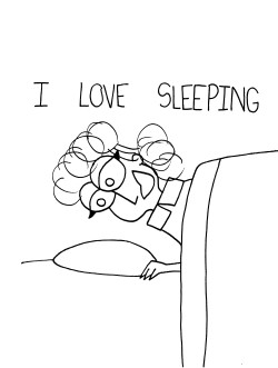 thecrazytowncomics:  I Love Sleeping