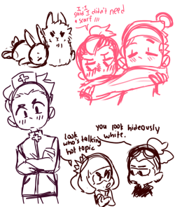 an-island-of-bunnies:  Part 1 of the Stream Doodles! These are