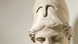 marmarinos:  Detail of the Lansdowne Bust of Athena of Velletri,