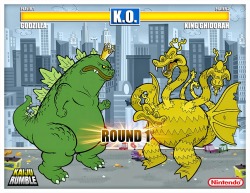 xombiedirge:  Kaiju Rumble by Phil Postma / Blog / Store
