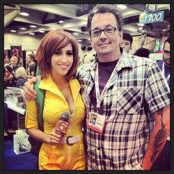 I finally met Kevin Eastman. And while I was in costume. Totally worth the wait. He said he&rsquo;s a big fan. I died. #bestpartofsdcc  (at San Diego Comic-Con 2013)