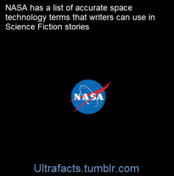 ultrafacts:  For any writers: http://er.jsc.nasa.gov/seh/SFTerms.htmlFor