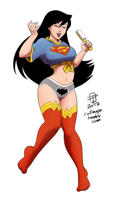 callmepo: A practice piece I worked on this weekend. Wonder Woman