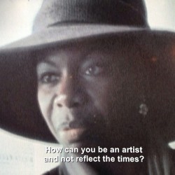 dysfunctunal:  nenasoulfly:  #NinaSimone  tell these to the singers and rappers please  Great quote
