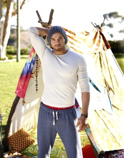 my-black-all-star:  Kellan Lutz - Abbot & Main 2014 - vía