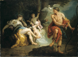 kecobe:  Johan Zoffany (German; 1733–1810)Venus and Adonis