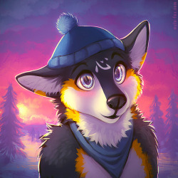 mylafox: Have a sweet blushing wuff. <3Icon Commission for