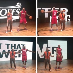 beyondthebuzzer:  NBA Players Shoot Promo With Will.i.am  NBA