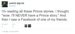dynastylnoire:  nukirk:  So, I was reading Prince stories from