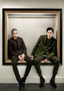koreanmodel:Kim Won Jung and Park Sung Jin for Style Chosun Oct