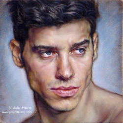 hsiungjulian:  Marc by Julian Hsiung Oil on Canvas, 10"