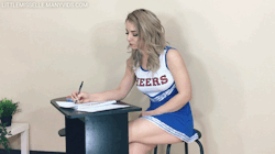 psy-faerie: Cheerleader Takes Your Virginity Ugh this is so boring!