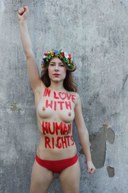 sassybambina:  skinny—fists:  FEMEN  