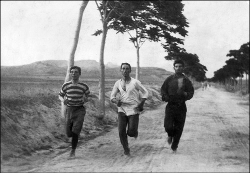 The first Olympic Marathon in the first modern Olympic Games,