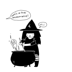 wolfpuke:  Me as a witch 