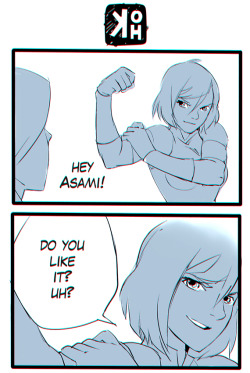 kendaoh:  ★★Korrasami★★ “N-Not there Asami….. I mean….em…….”https://www.facebook.com/kendaoh/posts/1073897582624410