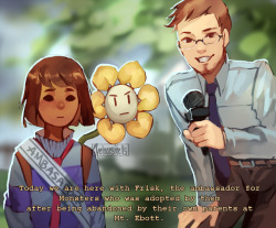 velocesmells:  Someone asked for more sassy flowey and I am here