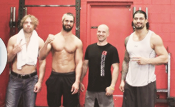 tina619:  leakee:   The Shield ± Workouts Pt. 2    Uhhh boys,