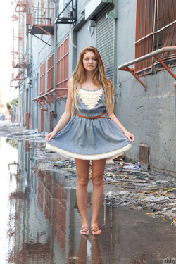 Jessie Andrews In The Fashion District - 35 pics @ Zishy.com.