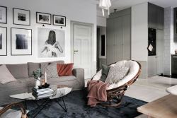 gravityhome:  Scandinavian apartment  Follow Gravity Home: Instagram