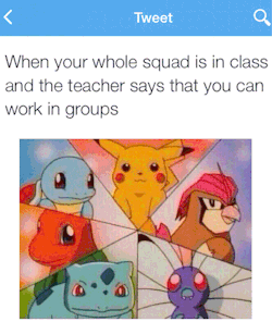 becausejensenackless:  sharpedos:illumise:“… Groups of 5”ohshit