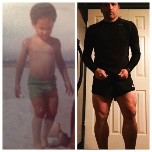 5 years old and now 50 years old.  Forever showing them legs