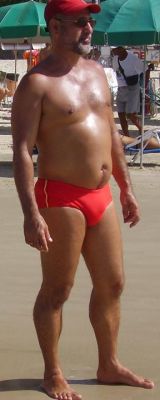 oldmansexyspeedo:  My red big bulge http://ift.tt/1o6IzaY http://ift.tt/1tpYAhz