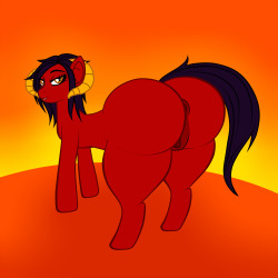 Pony Devina Devina using her shapeshift abilities to show you
